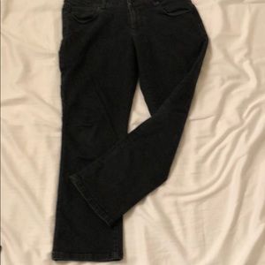 CAbi black crop jeans - size 10